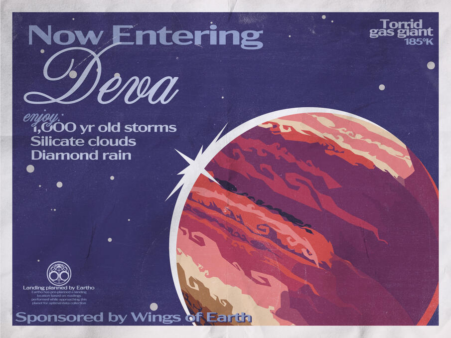 Deva Travel Poster